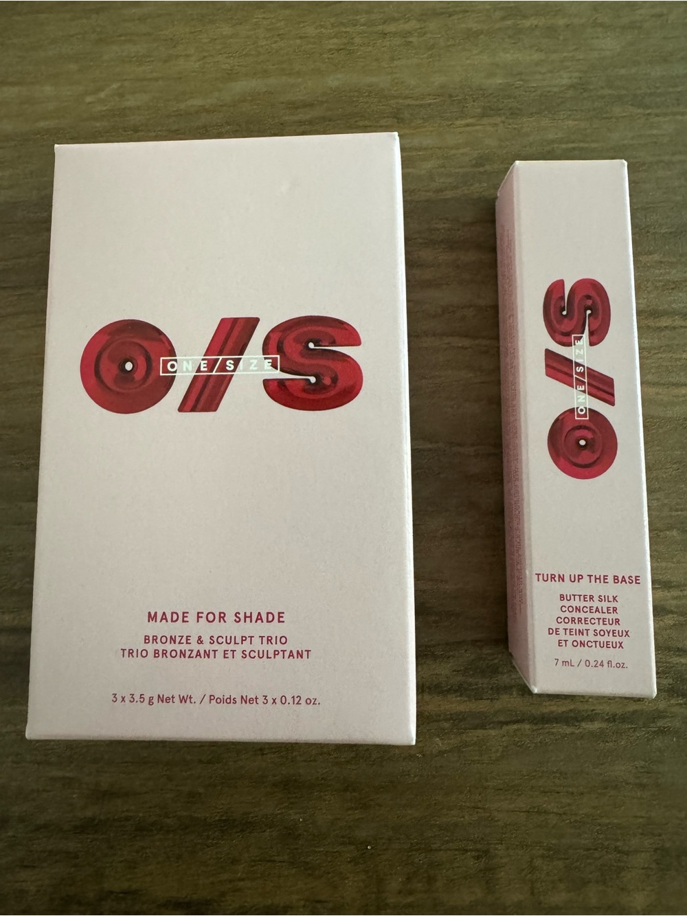 ONE/SIZE Bronze & Sculpt Trio/ Turn Up The Base Concealer in colour Fair (4) G